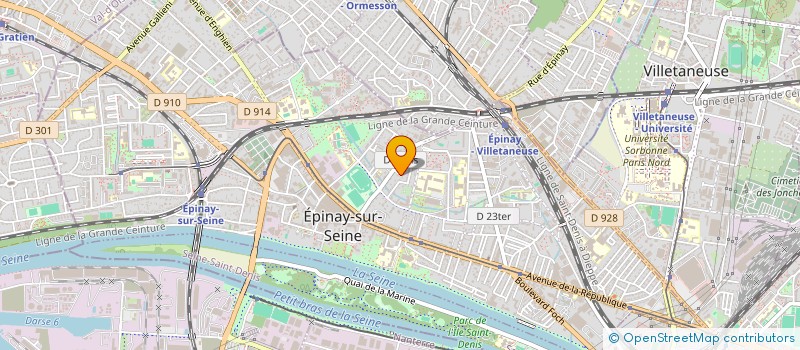 localisation de l'entreprise MASTER BRICO à EPINAY-SUR-SEINE