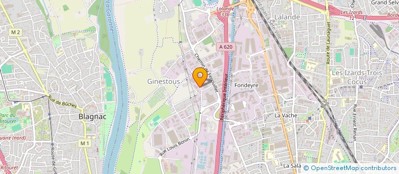 localisation de l'entreprise MASTER BS  TOULOUSE