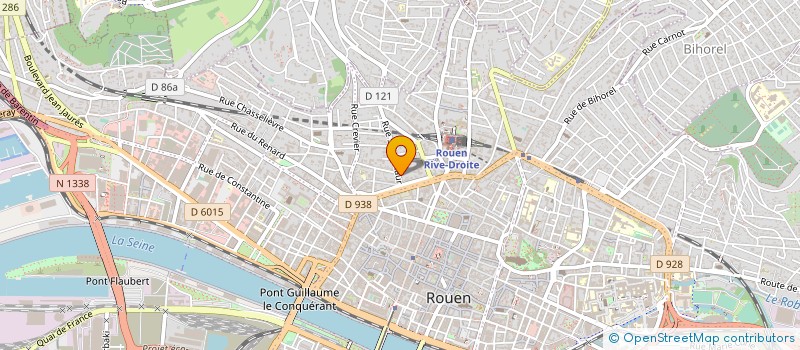 localisation de l'entreprise MASTER CARD GENERATION à ROUEN