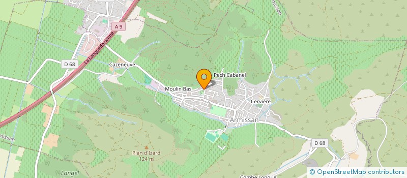 localisation de l'entreprise MASTER CASE BEZIERS à ARMISSAN
