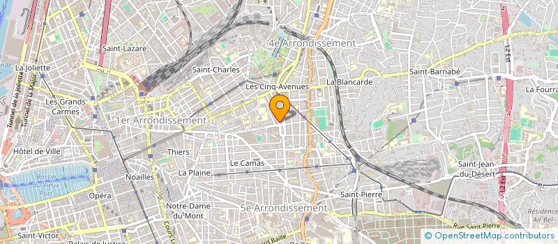 localisation de l'entreprise MASTER CHAUFFEUR à MARSEILLE