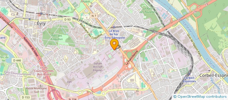 localisation de l'entreprise MASTER-CLEAN  GRIGNY