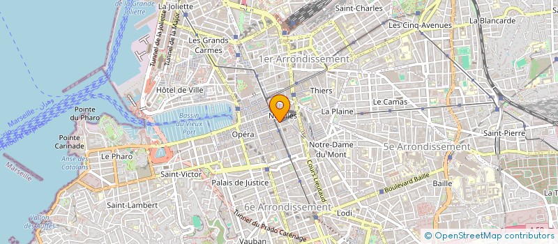 localisation de l'entreprise MASTER CLOISONS ISOLATIONS à MARSEILLE