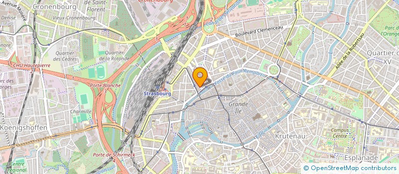 localisation de l'entreprise MASTER CONSEIL à STRASBOURG