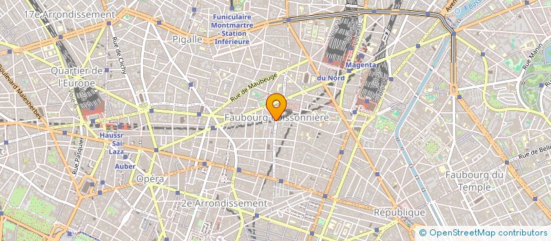 localisation de l'entreprise MASTER COURSES SARL  PARIS