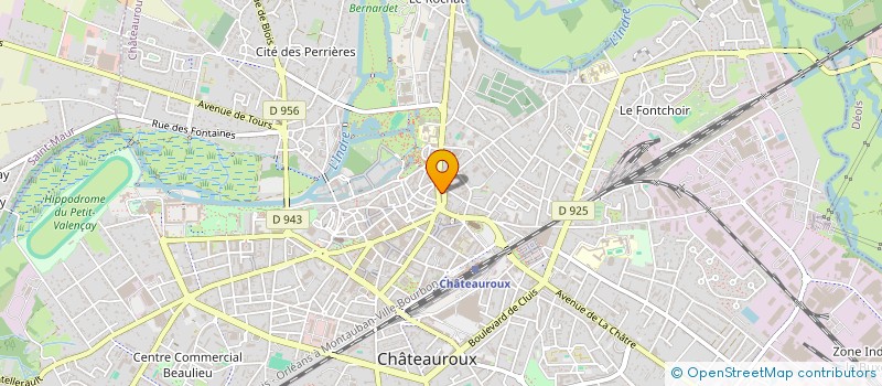 localisation de l'entreprise MASTER-CRAFT à CHATEAUROUX
