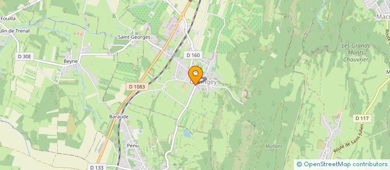 localisation de l'entreprise MASTER CREPE  GEVINGEY