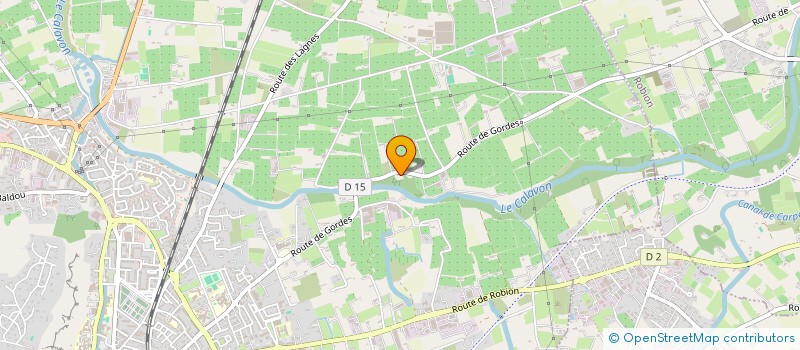 localisation de l'entreprise MASTER CUP SA à CAVAILLON