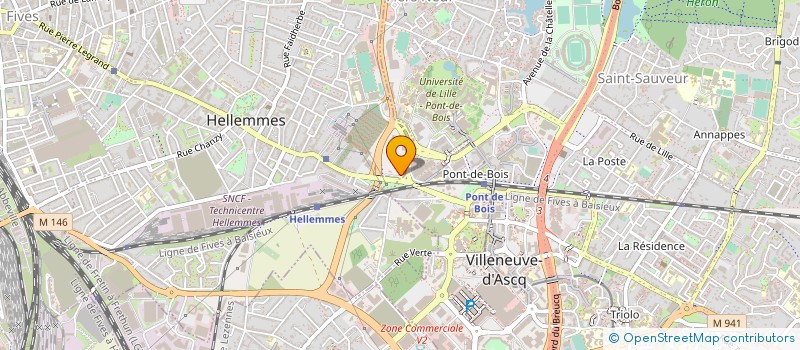 localisation de l'entreprise MASTER DEBOSS à LILLE