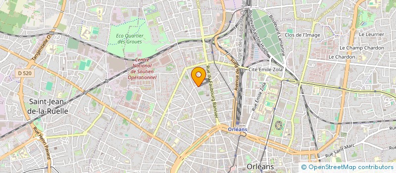 localisation de l'entreprise MASTER DES ETUDIANT-E-S EN SCIENCES DU LANGAGE A ORLEANS à ORLEANS