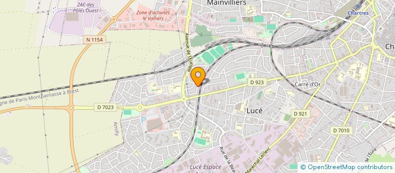 localisation de l'entreprise MASTER DESOSS à LUCE
