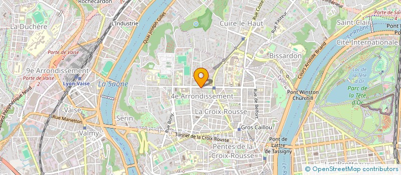 localisation de l'entreprise MASTER DEVELOPPEMENT à LYON