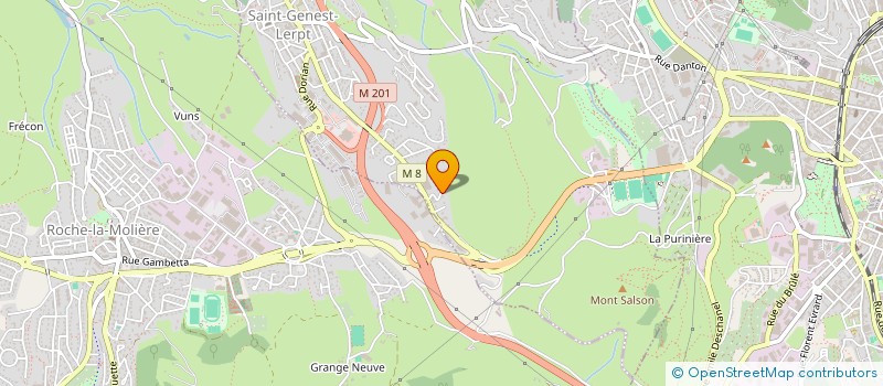 localisation de l'entreprise MASTER DJ  SAINT GENEST LERPT