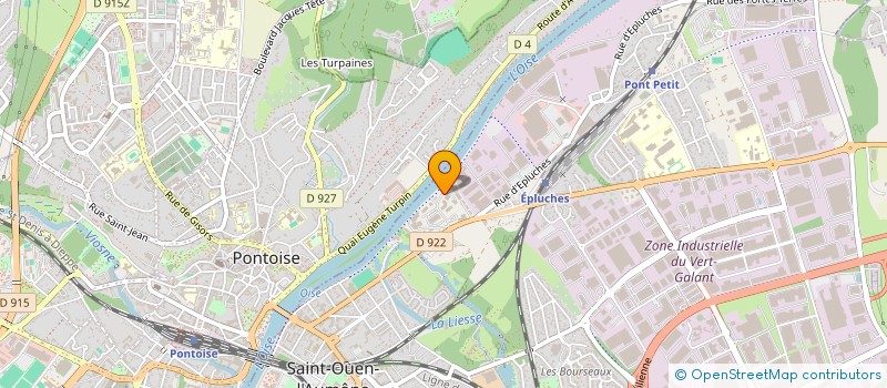 localisation de l'entreprise MASTER ECO à SAINT-OUEN-L'AUMONE