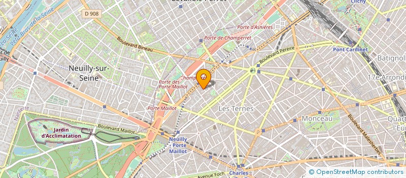 localisation de l'entreprise MASTER ENERGIE à CLICHY