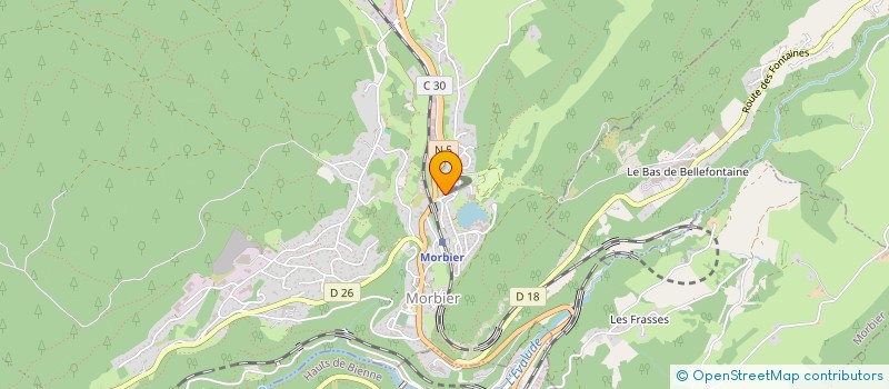 localisation de l'entreprise MASTER FRANCE  MORBIER