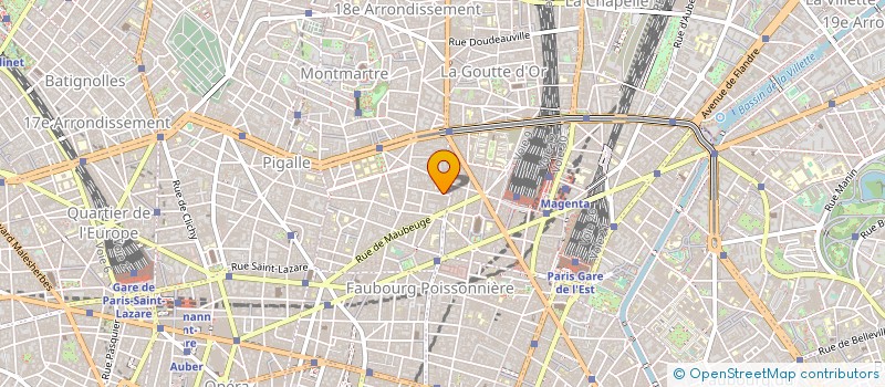 localisation de l'entreprise MASTER FRENCH  PARIS