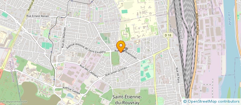 localisation de l'entreprise MASTER FRUITS  SAINT-ETIENNE-DU-ROUVRAY