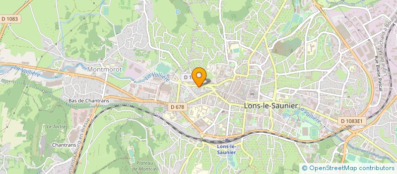 localisation de l'entreprise MASTER KART INDOOR à LONS-LE-SAUNIER