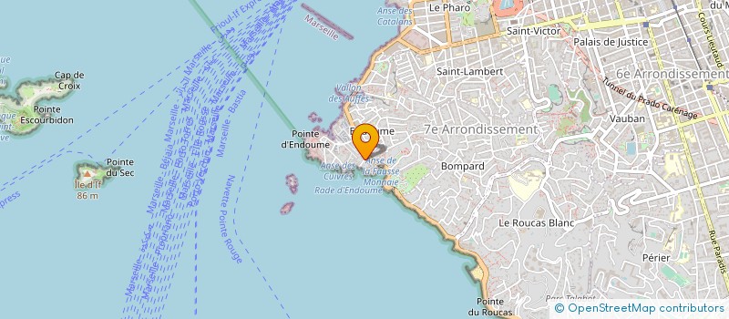 localisation de l'entreprise MASTER MATCH  MARSEILLE 7