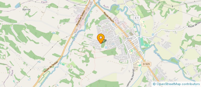 localisation de l'entreprise MASTER MOTOCULTURE  PAVIE