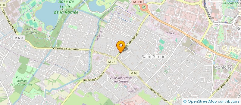 localisation de l'entreprise MASTER NET à TOULOUSE