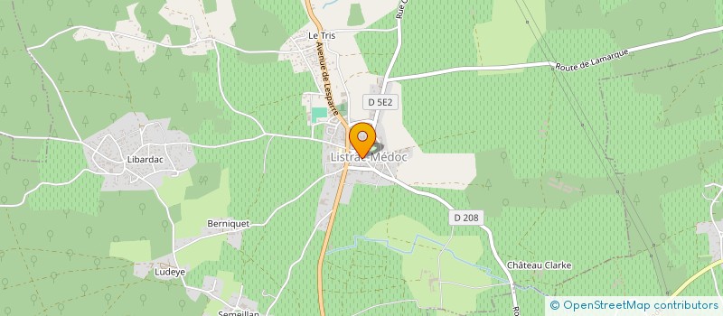 localisation de l'entreprise MASTER PAL & ASSOCIES à LISTRAC-MEDOC