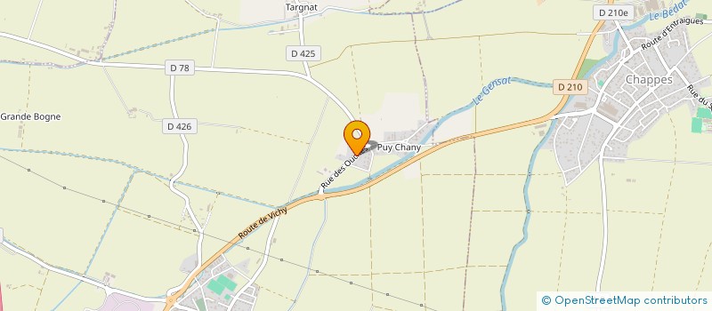 localisation de l'entreprise MASTER PROD à SAINT-BEAUZIRE