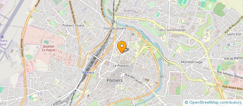 localisation de l'entreprise MASTER PROFESSIONNEL INTERVENTION EXPERTISE SOCIALES à POITIERS