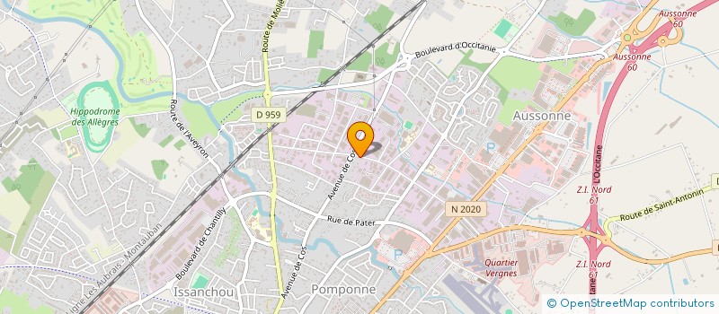 localisation de l'entreprise MASTER'S SARL  MONTAUBAN