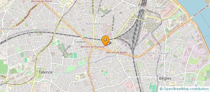 localisation de l'entreprise MASTER SECURITE à BORDEAUX