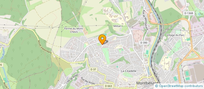localisation de l'entreprise MASTER SECURITE à MONTBELIARD
