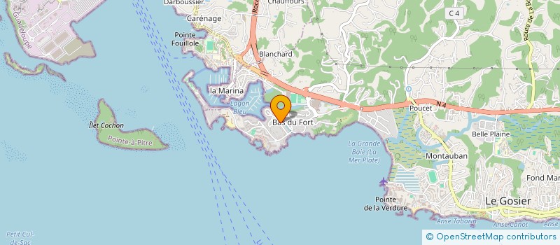 localisation de l'entreprise MASTER SECURITE PRIVEE à LE GOSIER