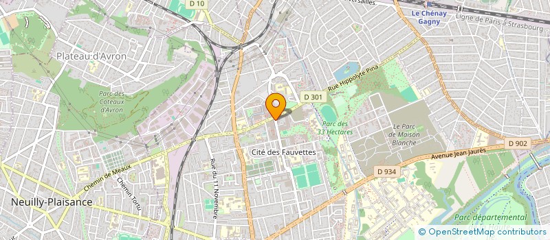 localisation de l'entreprise MASTER SERVICE à NEUILLY-SUR-MARNE
