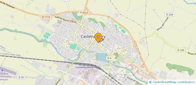 localisation de l'entreprise MASTER SOINS à CASTELNAUDARY