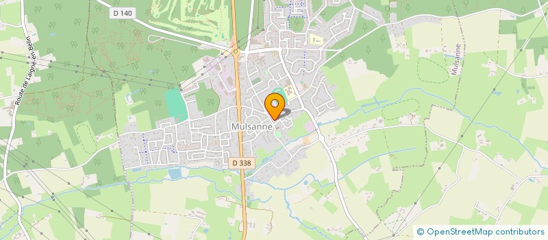 localisation de l'entreprise MASTER STUDIO  MULSANNE