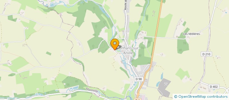 localisation de l'entreprise MASTER TAXI  CONFLANS-SUR-ANILLE