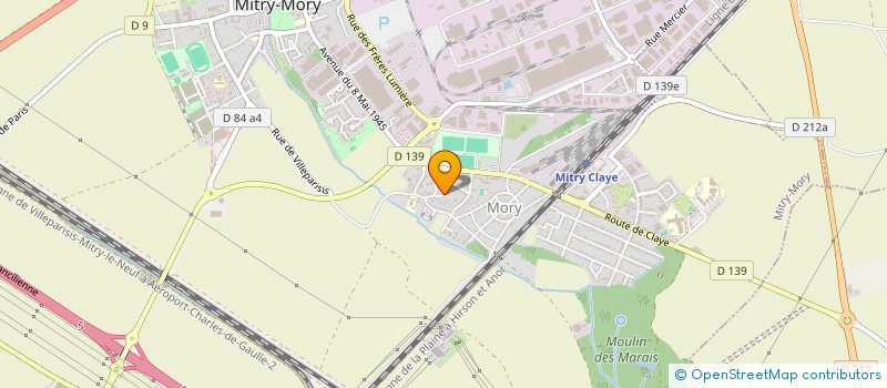 localisation de l'entreprise MASTER TRUCK  MITRY-MORY