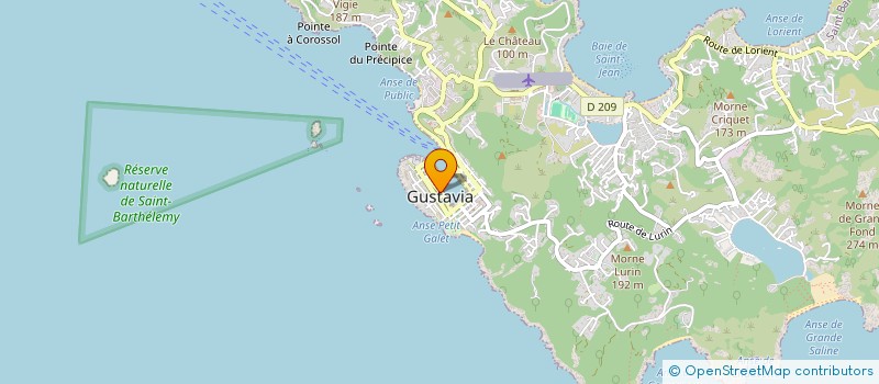 localisation de l'entreprise MASTER UNLIMITED à SAINT BARTHELEMY