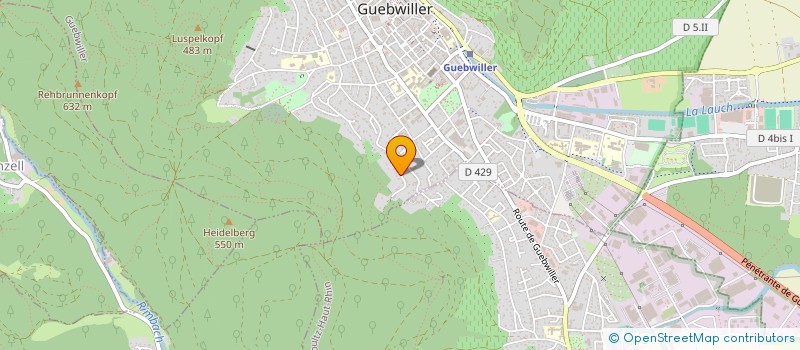 localisation de l'entreprise MASTER WINEMAKERS SARL  GUEBWILLER