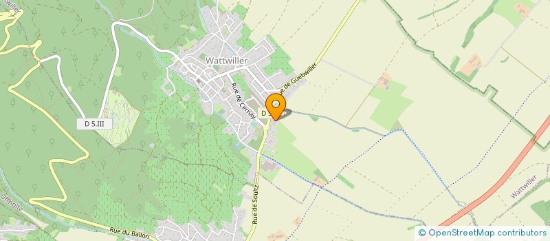 localisation de l'entreprise MASTERCAR DEVELOPPEMENT  WATTWILLER