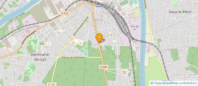 localisation de l'entreprise MASTERCARS à LA ROCHETTE