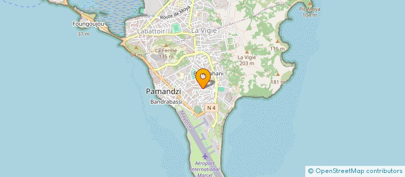 localisation de l'entreprise MASTEREH à PAMANDZI