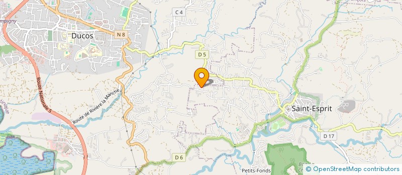 localisation de l'entreprise MASTERING-EDUCATION972 - ME-972  SAINT-ESPRIT