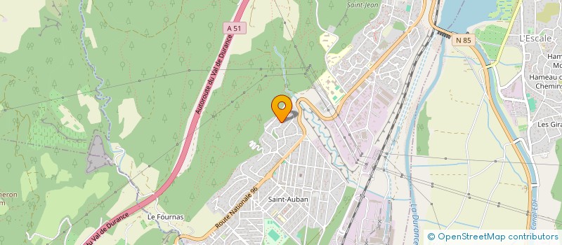 localisation de l'entreprise MASTERLAN  CHATEAU-ARNOUX-SAINT-AUBAN