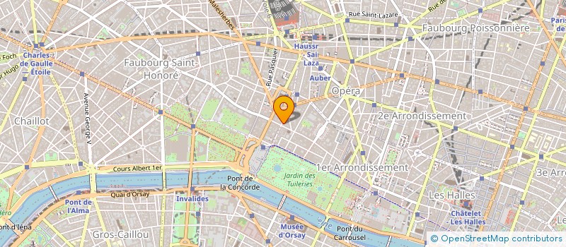 localisation de l'entreprise MASTERS COMMUNICATION ET MANAGEMENT à PARIS