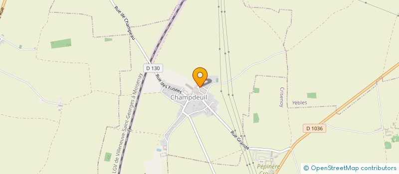 localisation de l'entreprise MASTERS PETANQUE CHAMPDEUIL  CHAMPDEUIL