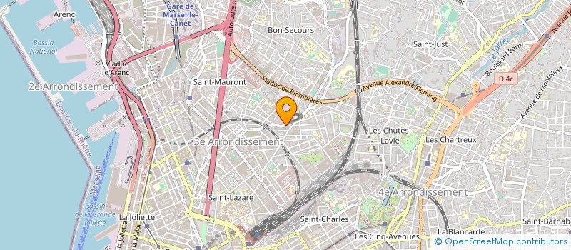 localisation de l'entreprise MASTERSELECT à MARSEILLE