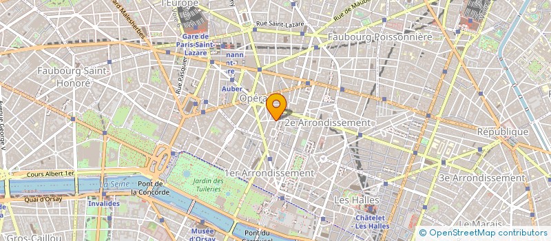 localisation de l'entreprise MASTERWAY FRANCE  PARIS