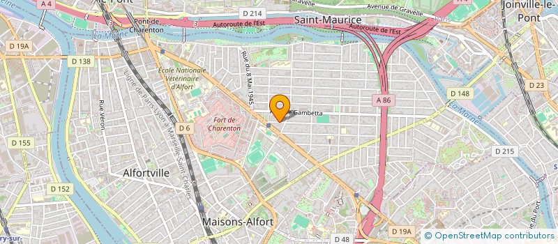 localisation de l'entreprise MASTHER PRINT à MAISONS-ALFORT
